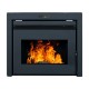 Estufa de pellet insertable 10,9kW Canadá Eider