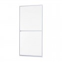 Mosquitera para puerta abatible de aluminio/fibra de vidrio 100x210cm