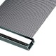 Mosquitera para puerta abatible de aluminio/fibra de vidrio 100x210cm