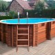 Piscina ovalada de madera Grenade Sunbay Gre
