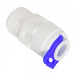Adaptador rosca macho 1/4" tubo 1/4"