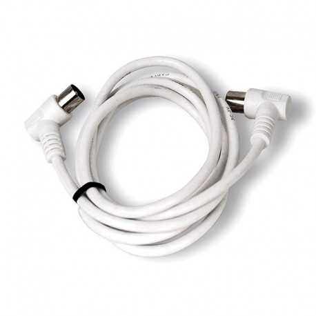 Prolongador TV conector acodado M-H 2,5m