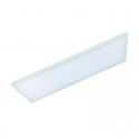 Pantalla LED rectangular blanca 6000K 60W 120x30cm