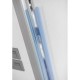 Protector flexible transparente de bisagras 1,2m 2 uds.