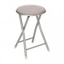 Taburte plegable de cocina taupe