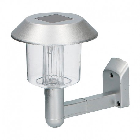 Aplique de pared solar LED decorativo 12x19x15