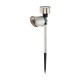 Baliza solar LED lateral de acero inoxidable