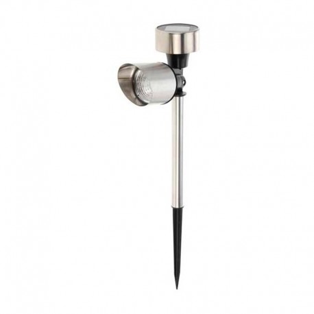 Baliza solar LED lateral de acero inoxidable