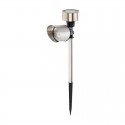 Baliza solar LED lateral de acero inoxidable