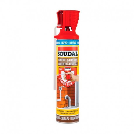 Espuma poliuretano Genius Gun 600ml