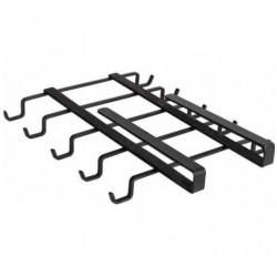 COLGADOR TAZAS ARMARIO COCINA NEGRO