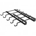 COLGADOR TAZAS ARMARIO COCINA NEGRO