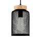 Lámpara colgante de metal rejilla 15cm 40W E27