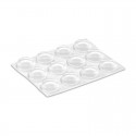 Gotas autoadhesivas protectoras 12,7x3,5mm 14uds.