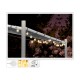 Guirnalda de 80 bolas LED para carpas