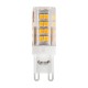 Bombilla LED G9 3,5W 300lm 3000K 3uds.