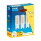 Bombilla LED G9 3,5W 300lm 3000K 3uds.