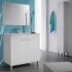 Columna de baño Aktiva blanca 2 puertas