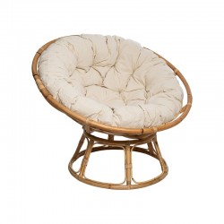 Sillón Papasán ratán natural