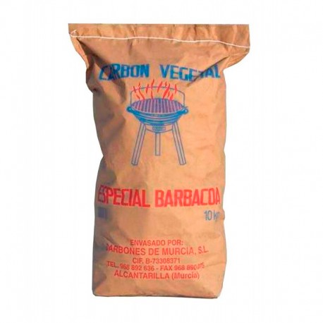 Bolsa de carbón vegetal puro de 10 kilos