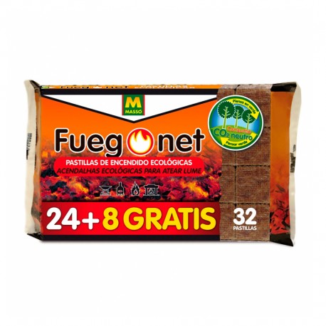 Pastillas de barbacoa ecológicas Massó