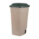 Contenedor de basura 100L c/ruedas