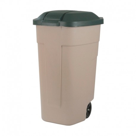 Contenedor de basura 100L c/ruedas