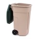 Contenedor de basura 100L c/ruedas