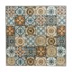 Silla de hierro con mosaico de azulejos Toulouse