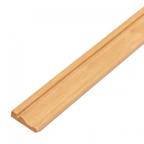 Tapajuntas de pino Louis XVI 9x48x2400mm