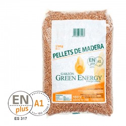 Saco de pellet 15kg Green Energy Garzón