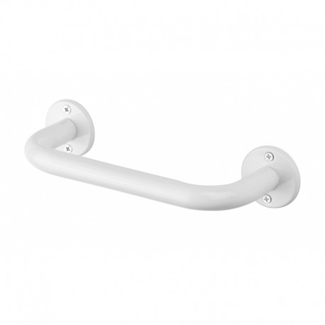 Asa para baño recta 24cm blanca