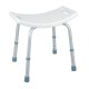 Taburete de baño regulable Secura