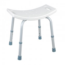 Taburete de baño regulable Secura