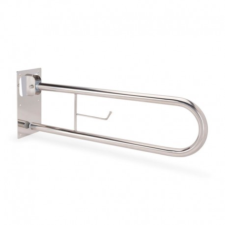 Barra de apoyo plegable para baño