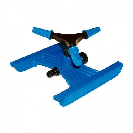Aspersor 3 brazos top-line riego jardín