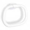 Anilla toallero de PVC blanco Olympia
