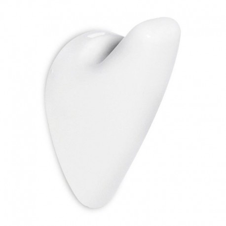 Percha de PVC blanco Olympia Tatay
