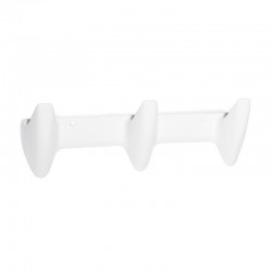 Percha triple PVC blanco Olympia Tatay