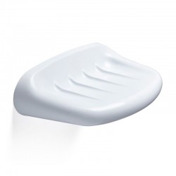 Jabonera de PVC blanco Olympia Tatay