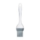 Pincel de silicona gris transparente