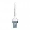 Pincel de silicona gris transparente