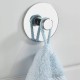 Percha gancho de pared cromo 6x3cm Turbo Loc