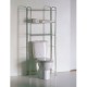 Estantería WC cromo 3 estantes baño