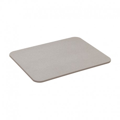Alfombra de baño de diatomita gris 45x35cm