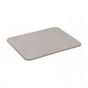 Alfombra de baño de diatomita gris 45x35cm