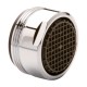 Aireador ahorro 50% agua M24/100 cromo