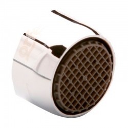Aireador ahorro 50% agua H22/100 cromo