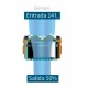 Aireador ahorro agua para bidé cromo H22