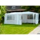 Carpa party PVC 3x6m con ventanas
